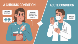 Read more about the article Understanding Acute vs. Chronic Illness: Key Differences & Conditions